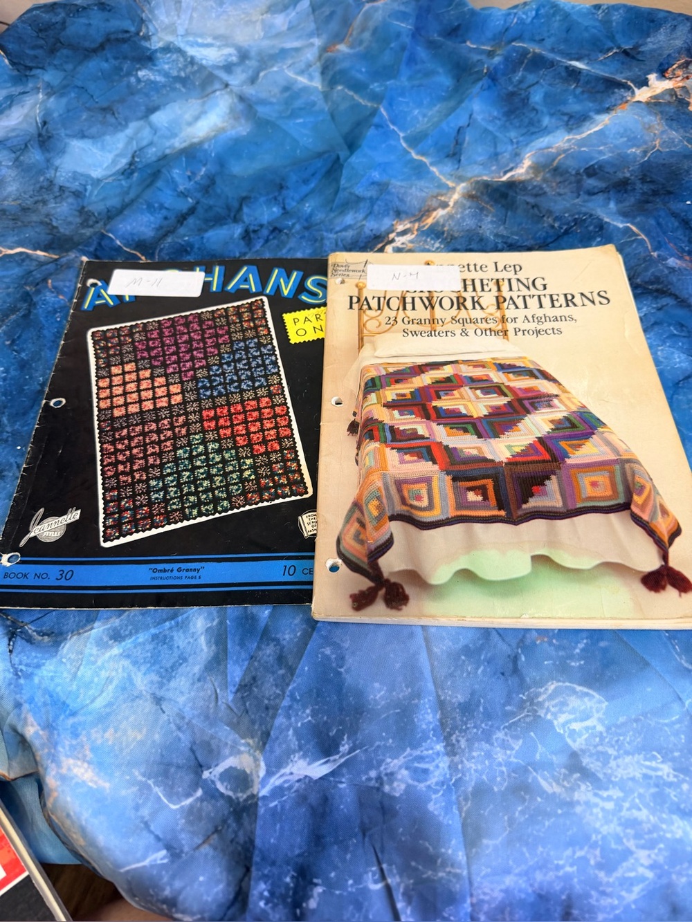1946 afghan book lot